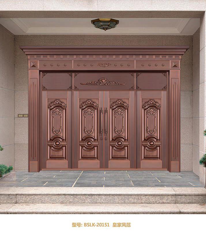 豪华铜门如何与工业风格搭配？